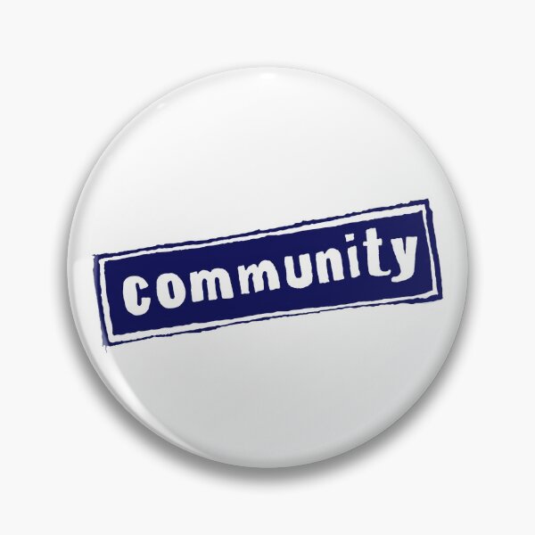 Item preview, The Community Logo - Dark Blue designed and sold by kdraw.