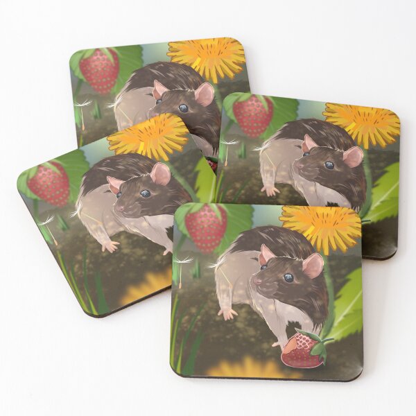 Item preview, Rat in Summer designed and sold by curlyowlbear.