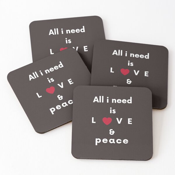 Item preview, All i need is love and peace designed and sold by Arlooz Tees.