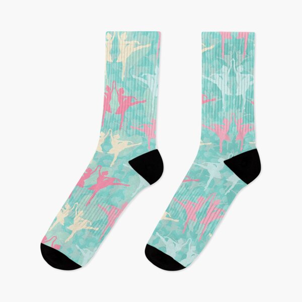 Item preview, Pastel Ballerinas Pattern designed and sold by XOOXOO.