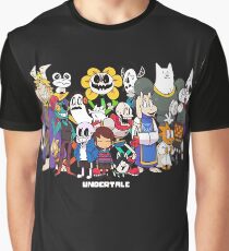 Undertale - All characters Graphic T-Shirt