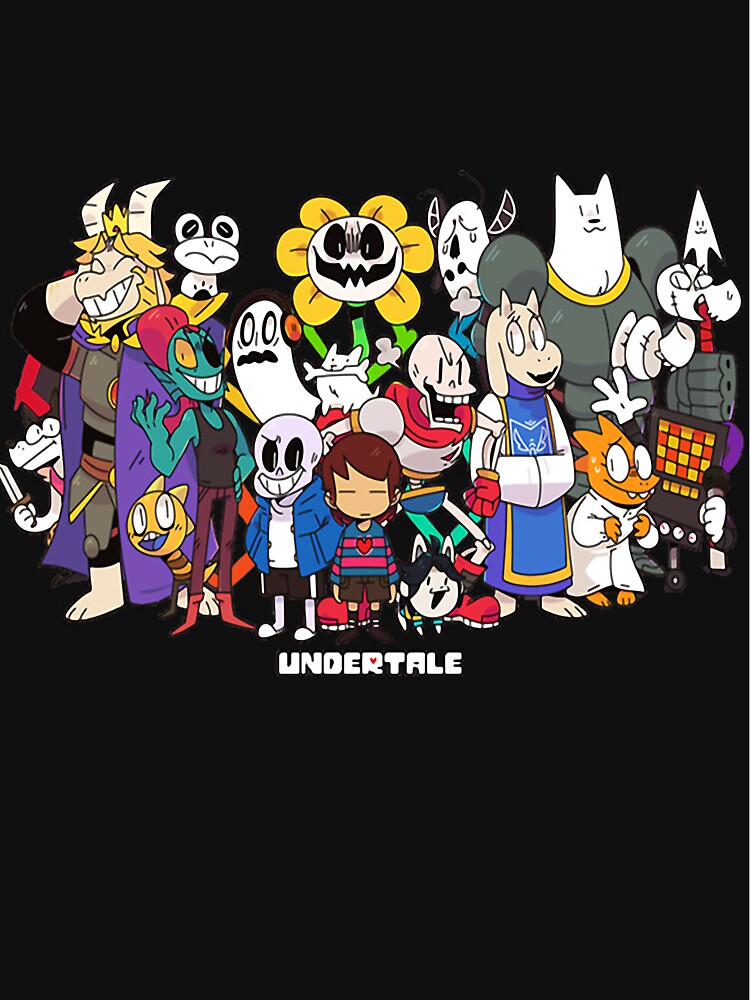 Undertale All Characters Kids T Shirt By Mauro6 Redbubble