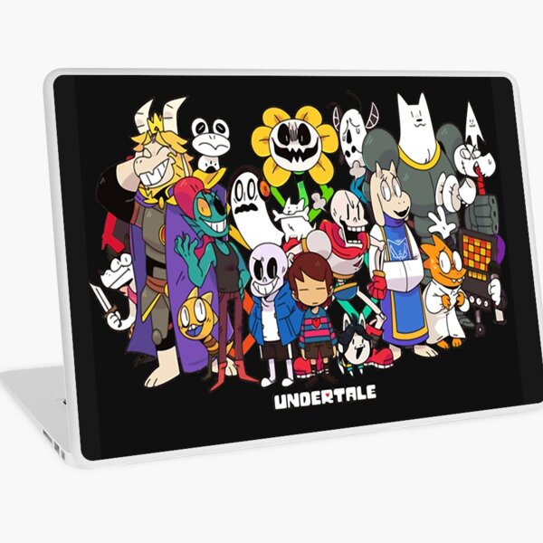 Games Laptop Skins Redbubble - chara adc roblox