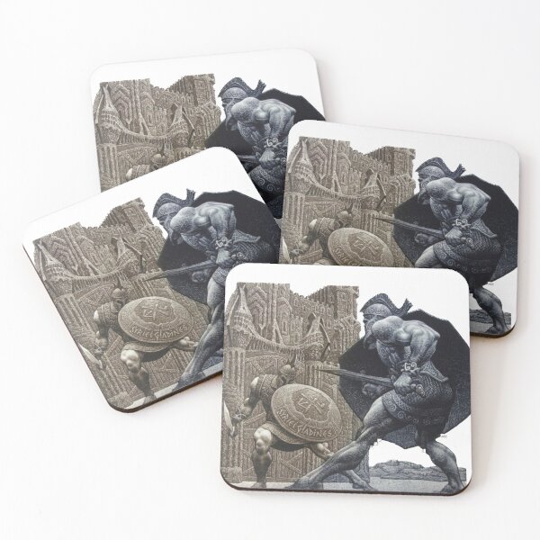 Item preview, Illustration of two soldiers fighting rivalry designed and sold by 42youbest.