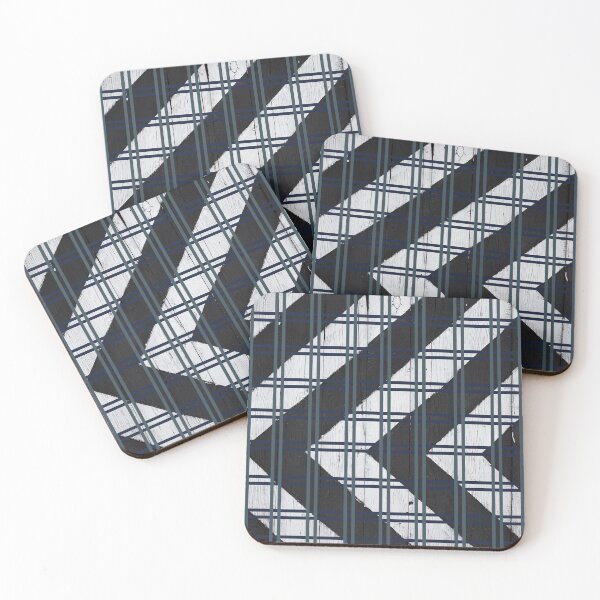 Item preview, Geomatric Line Pattern Black And White designed and sold by ArtbyCharmante.