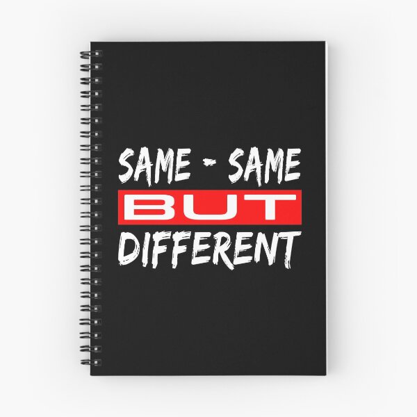 Item preview, Same But Different White Red designed and sold by Noverda Nawarizka Prabowo.