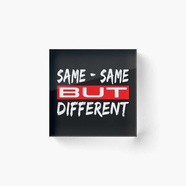 Item preview, Same But Different White Red designed and sold by Noverda Nawarizka Prabowo.