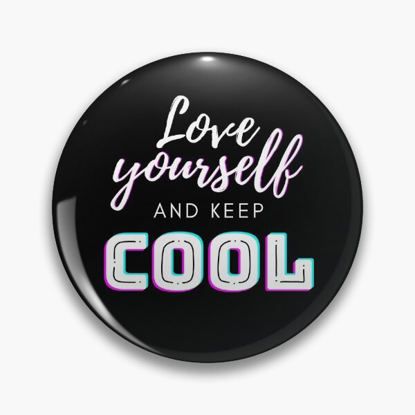 Aperçu de l'œuvre Aimez-vous et restez cool créée et vendue par BCCOLLECTION.