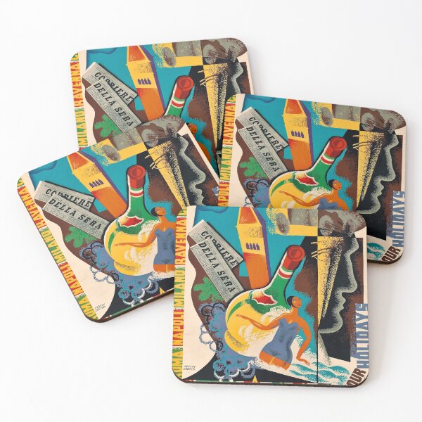 Item preview, retro classic Italy poster designed and sold by CorasPosters.