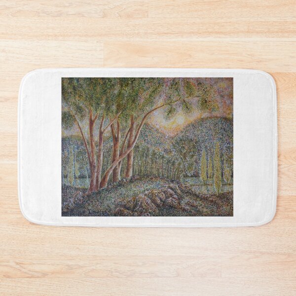 Item preview, Sunset onTannery Lane. Impressionism. Trees designed and sold by Vincent Loverso.