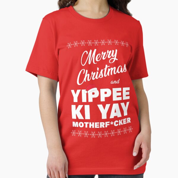 Item preview, MERRY CHRISTMAS AND YIPPEE KI YAY MOTHERF*CKER, die hard christmas designed and sold by NiceSign.