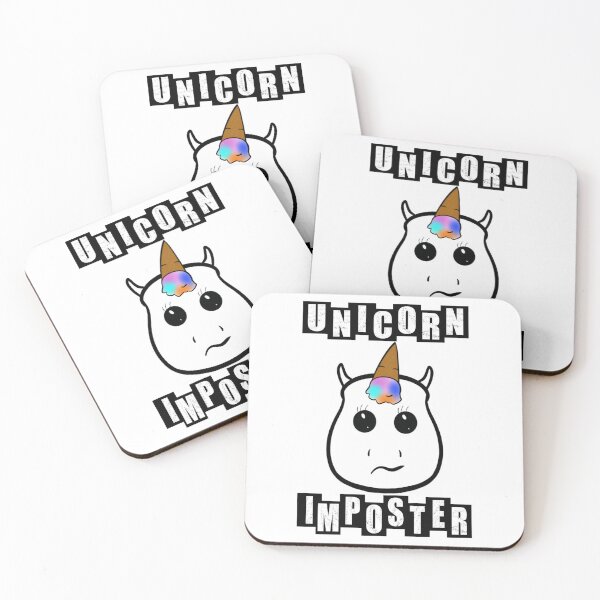 Item preview, Unicorn Imposter - White designed and sold by BusyMonkeys.