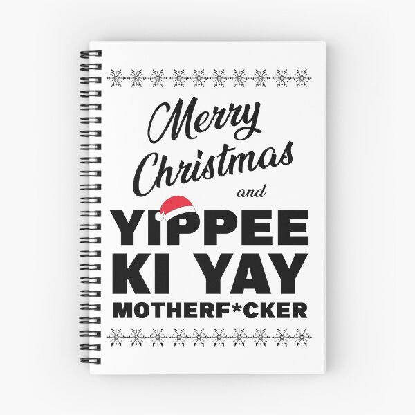 Item preview, MERRY CHRISTMAS AND YIPPEE KI YAY MOTHERF*CKER, die hard christmas designed and sold by NiceSign.