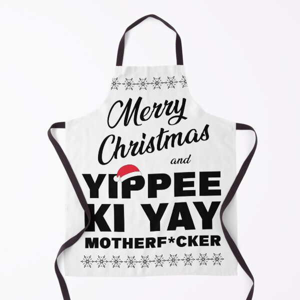 Item preview, MERRY CHRISTMAS AND YIPPEE KI YAY MOTHERF*CKER, die hard christmas designed and sold by NiceSign.