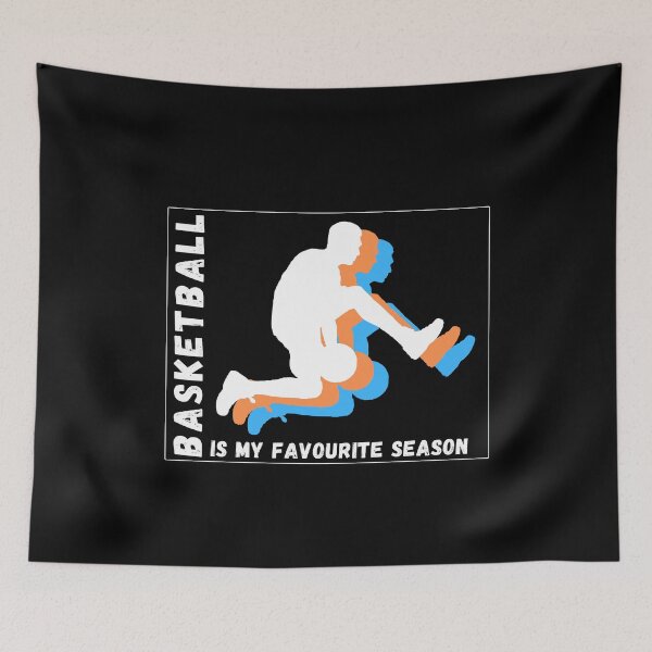 Item preview, Basketball Is My Favorite Season Square Design designed and sold by Nxt-Lvl-Awesome.
