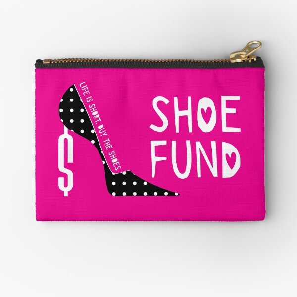 Shoe Fund Zipper Pouch
