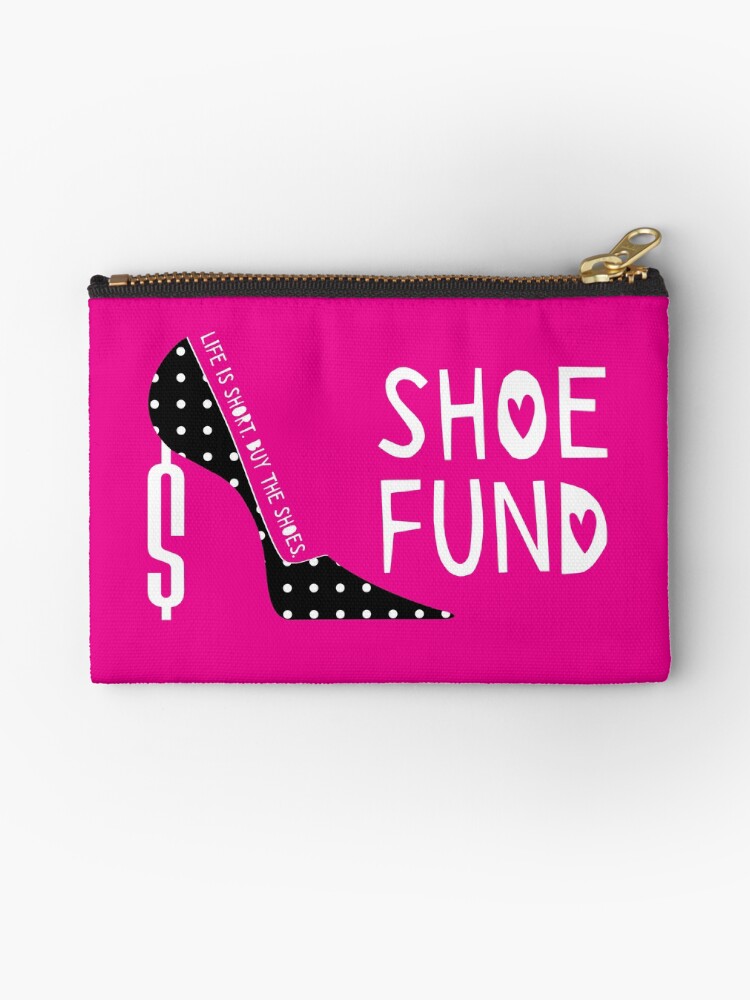 Thumbnail 1 of 4, Zipper Pouch, Shoe Fund designed and sold by 6256design.