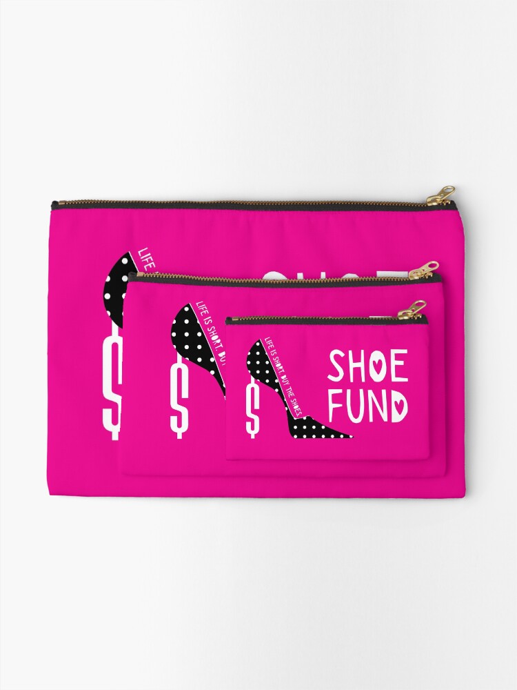 Thumbnail 2 of 4, Zipper Pouch, Shoe Fund designed and sold by 6256design.