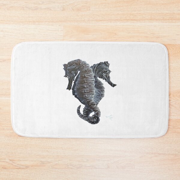 Item preview, “Zebra seahorses in love” designed and sold by Vincent-art.