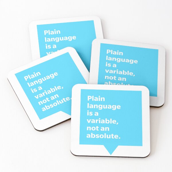 Item preview, Plain Language varies according to the intended readers designed and sold by Cheryl Stephens.