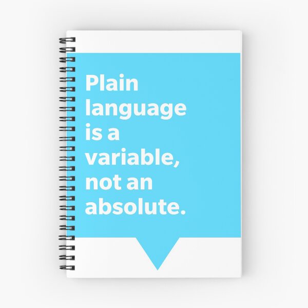 Item preview, Plain Language varies according to the intended readers designed and sold by Cheryl Stephens.