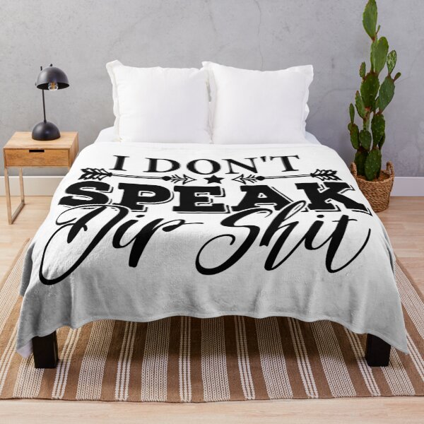 Item preview, I don't speak dip shit designed and sold by CrystalCrush.