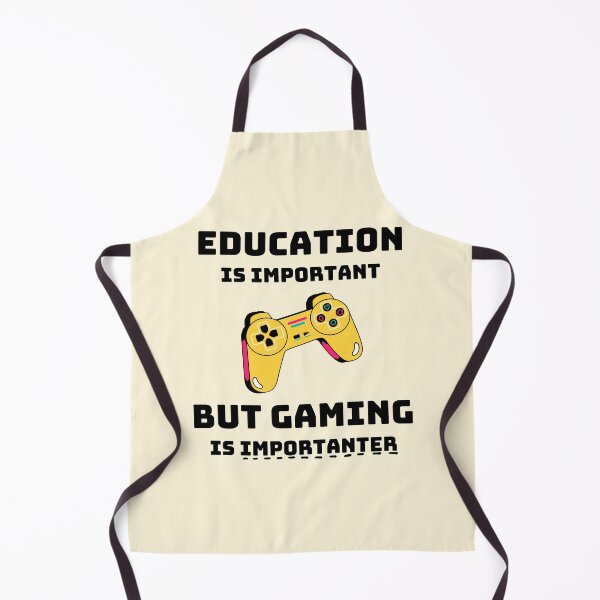 Aperçu de l'œuvre L'éducation est importante, mais le jeu est plus important créée et vendue par HeyFellowKids.