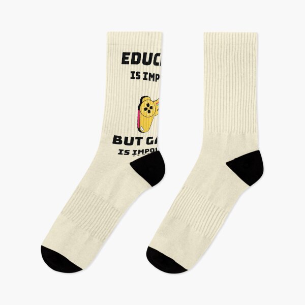 Item preview, Education is Important but Gaming is Importanter designed and sold by HeyFellowKids.