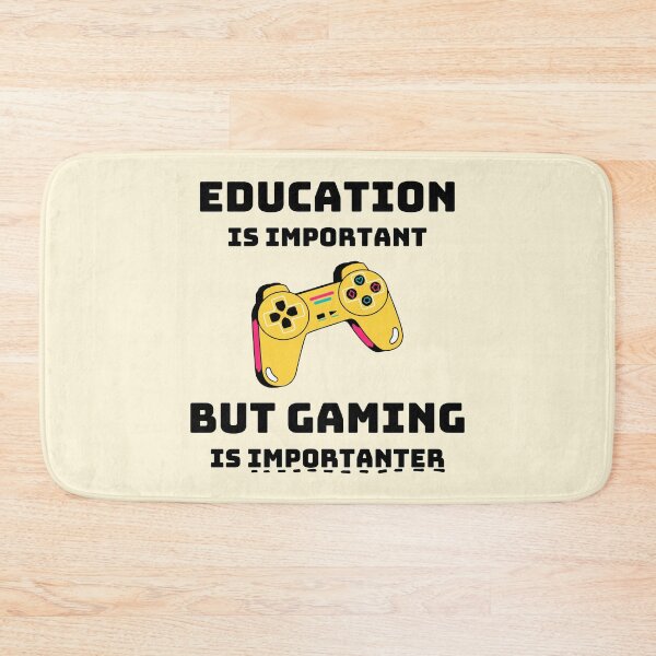 Aperçu de l'œuvre L'éducation est importante, mais le jeu est plus important créée et vendue par HeyFellowKids.