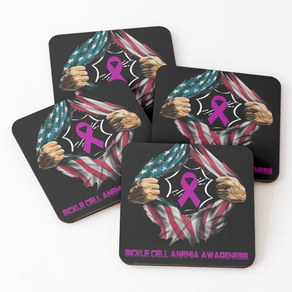 Item preview, Sickle Cell Anemia Awareness American Flag designed and sold by ArangoaStore.