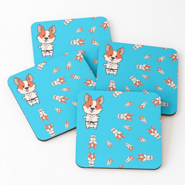 Item preview, corgi jitsu maxi print designed and sold by Christopher Cortez.
