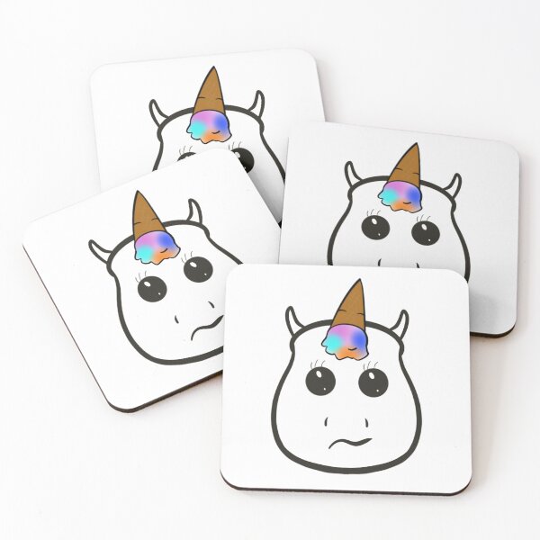 Item preview, Cow with melted bubblegum flavor icecream on head designed and sold by BusyMonkeys.