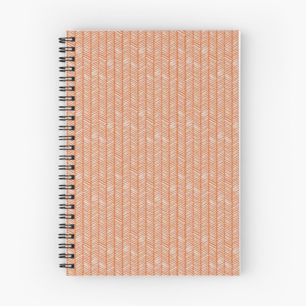 Item preview, Herringbone Handdrawn - Orange designed and sold by NolkDesign.