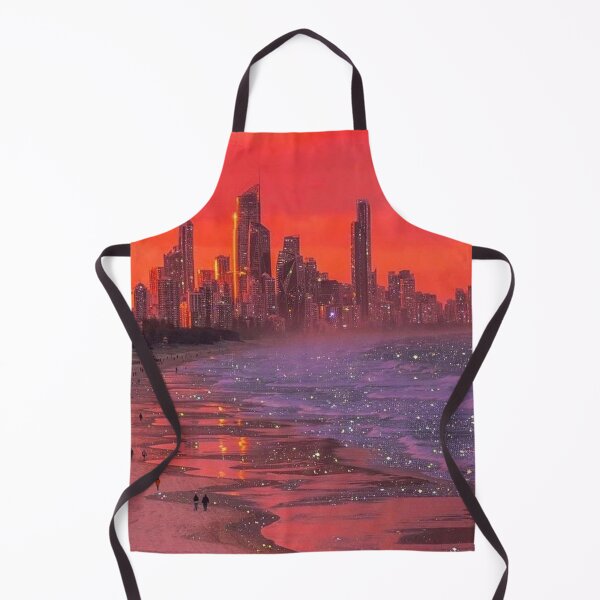Item preview, Glitter City By The Glitter Ocean Waves designed and sold by MadeByMishkaN.