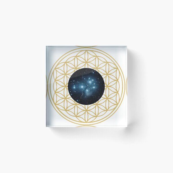Item preview, The Pleiades in flower of life designed and sold by designmirri.