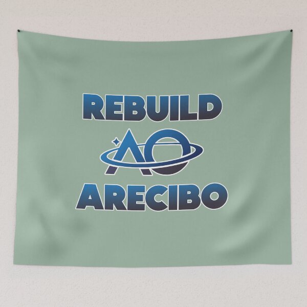 Item preview, Rebuild Arecibo  designed and sold by HappySchnapper.