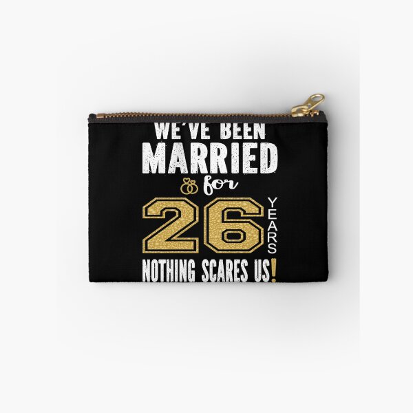 Item preview, We've Been Married For 26 Years Nothing Scares Us Couples product designed and sold by Grabitees.