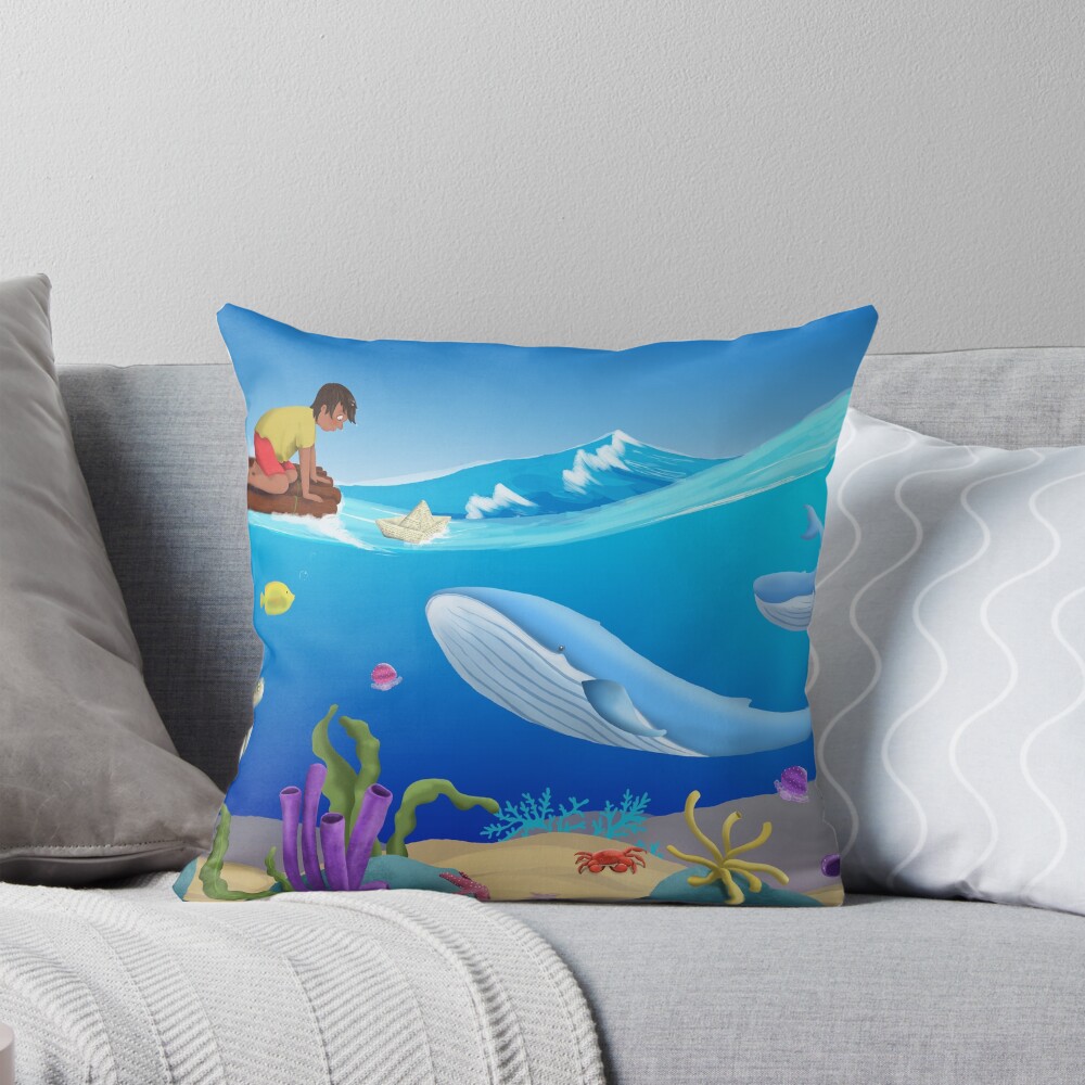 Item preview, Throw Pillow designed and sold by LeahIngledew.