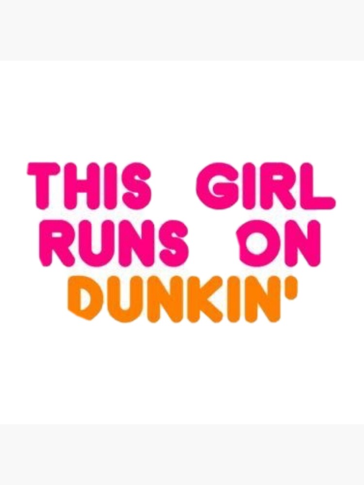 This Girl Runs On Dunkin ,Charlie Damelio Tote Bag