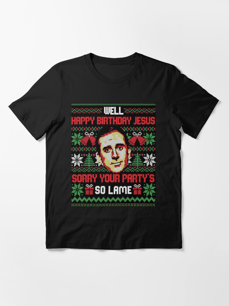 Happy birthday jesus shop the office sweater