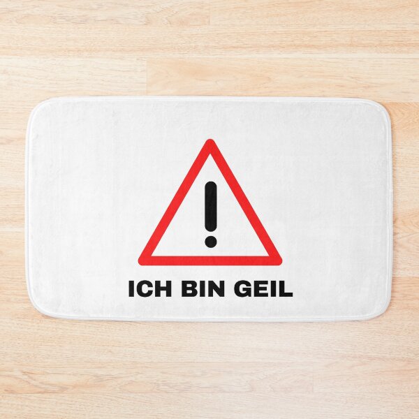 Artikelvorschau, Achtung Ich bin geil entworfen und verkauft von thegoodys.