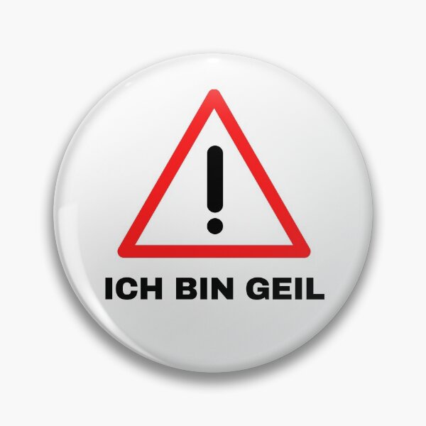 Artikelvorschau, Achtung Ich bin geil entworfen und verkauft von thegoodys.