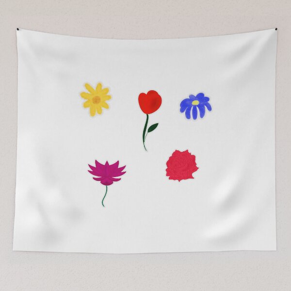 Item preview, Flower sticker pack designed and sold by Gayatri09.