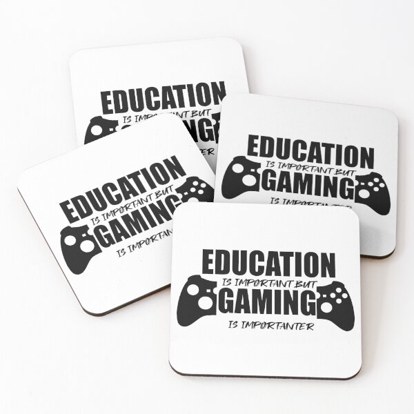 Item preview, education is important but gaming is importanter designed and sold by ID01.