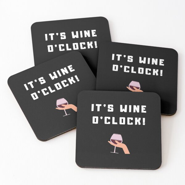 Item preview, It's wine o'clock! designed and sold by dolcevitateam.