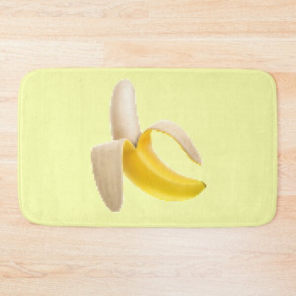 Item preview, Pixellated Censored Funny Banana Emoji Meme designed and sold by everything4eva.