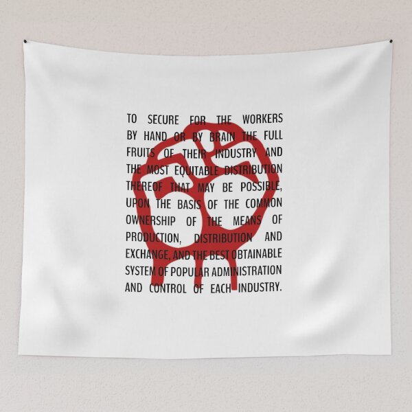 Item preview, Leftist Labour Clause 4 - Socialist Solidarity Workers Rights - Karl Marx Gift designed and sold by RockFireMerch.