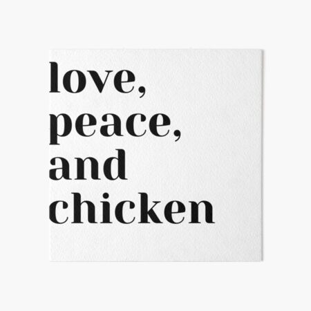 Chicken Mom Gift Women Love Life Farm Momma Saying Quote design | Art Board  Print