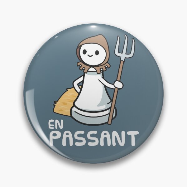 Item preview, En Passant Chess Joke designed and sold by ElectricFangs.