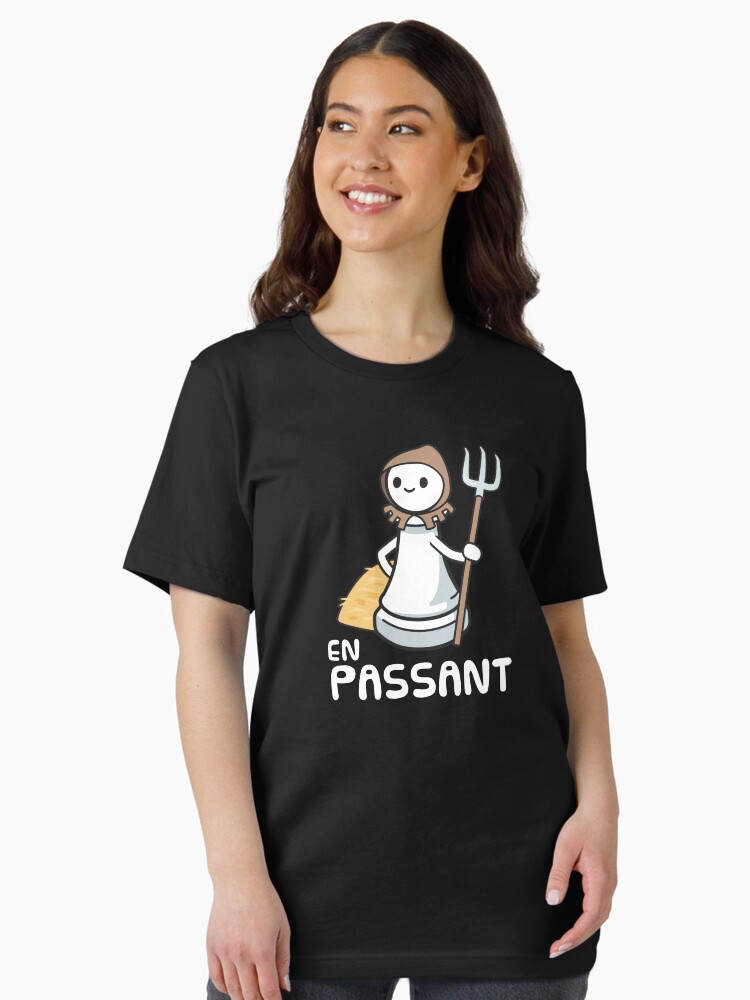 Thumbnail 1 of 7, Essential T-Shirt, En Passant Chess Joke designed and sold by ElectricFangs.